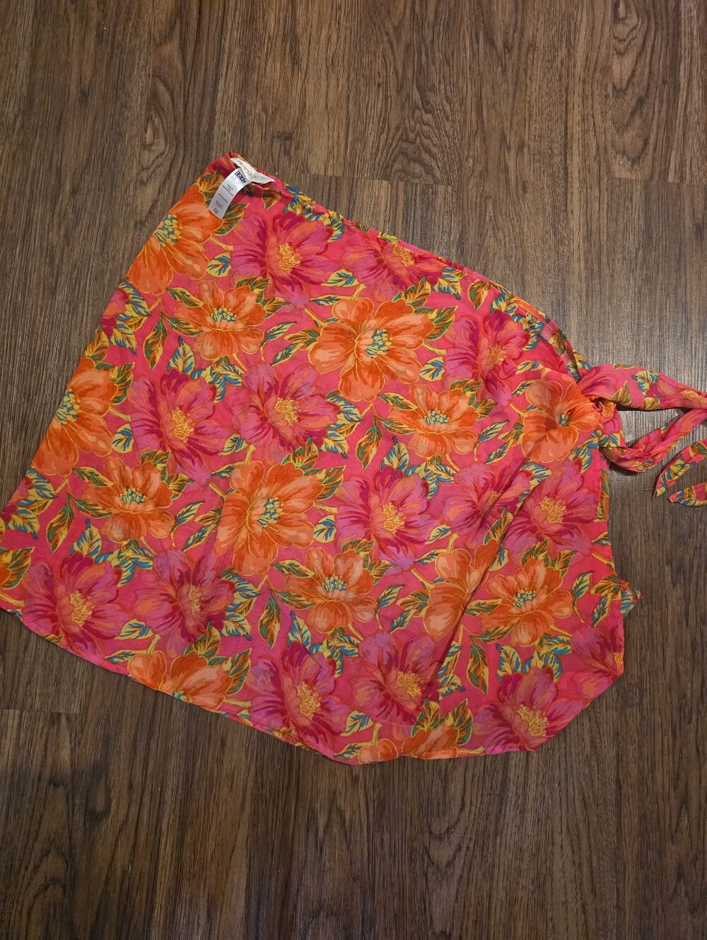 Beach riot sarong tie cover up